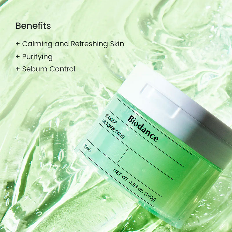 Biodance Sea Kelp Gel Toner Pad 140g / 60pads-2